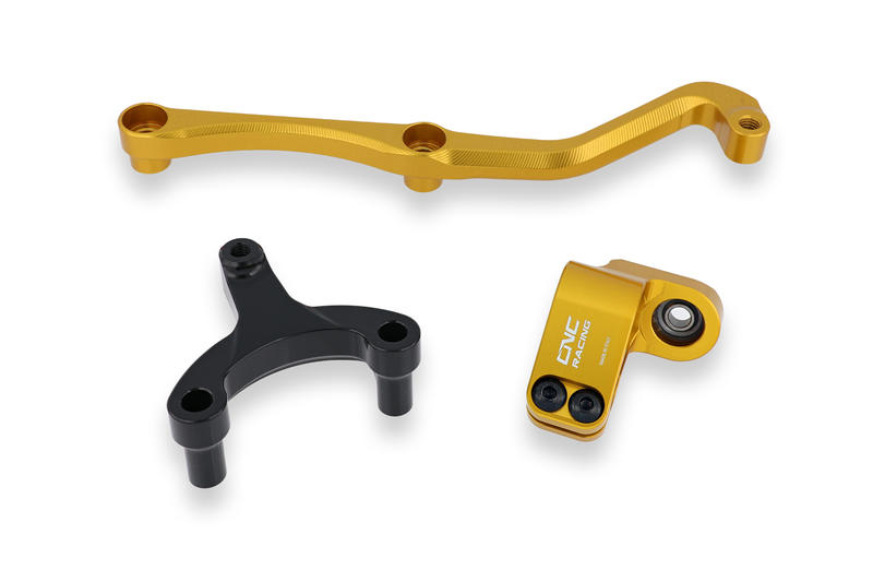 STEERING DAMPER KIT MV AGUSTA BRUTALE 800 MY2016 - for CNC Racing handlebar bracket Oro