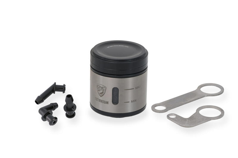 Serbatoio olio 12 ml per freno posteriore o frizione - Titanio Nero