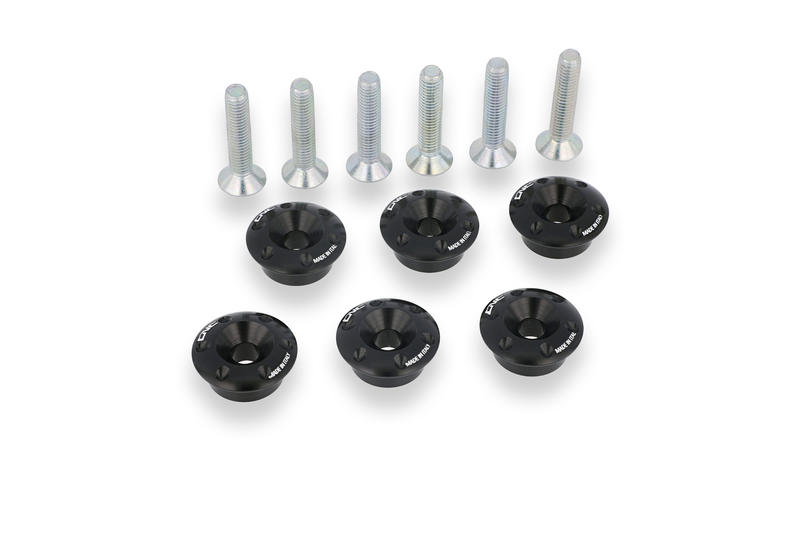 Set Scodellini frizione testa sferica Nero