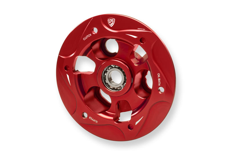 Piattello Spingidisco Frizioni ad olio Ducati con cuscinetto Rosso