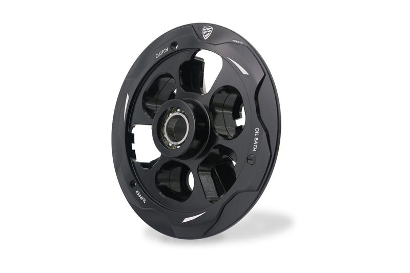 Piattello Spingidisco Frizioni ad olio Ducati con cuscinetto Nero