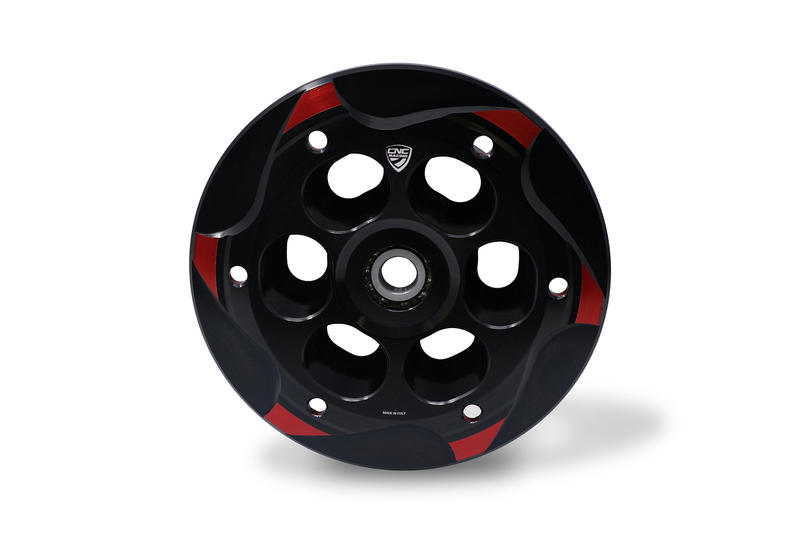 Piattello spingidisco frizione antisaltellamento MV Agusta con cuscinetto - Bicolor Nero/Rosso