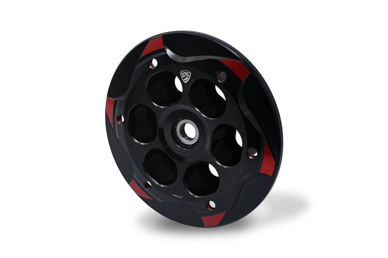 Piattello spingidisco frizione antisaltellamento MV Agusta con cuscinetto - Bicolor Nero/Rosso