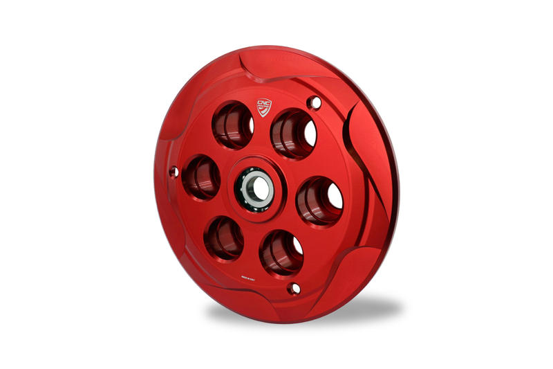 Piattello spingidisco frizione MV Agusta con cuscinetto Rosso