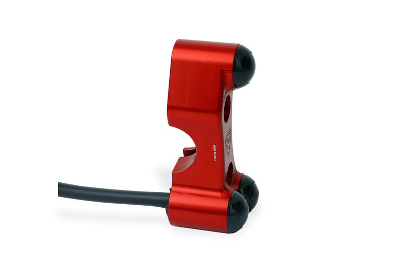 Pulsantiera destra - pompa freno radiale Brembo OEM e RCS Rosso