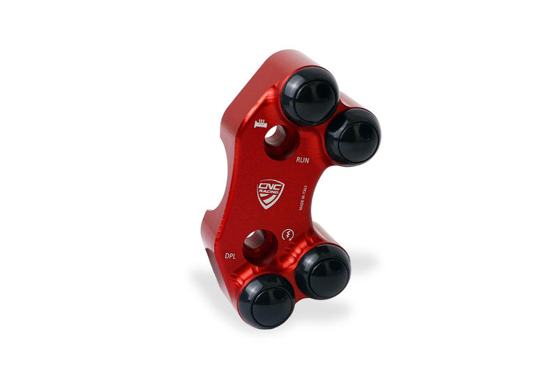 Pulsantiera destra Ducati - pompa freno radiale Brembo OEM e RCS Rosso