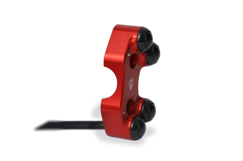 Pulsantiera destra Ducati - pompa freno radiale Brembo OEM e RCS Rosso