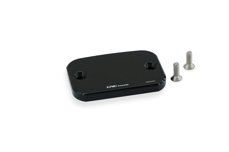 Front brake fluid reservoir cap - Streaks Nero