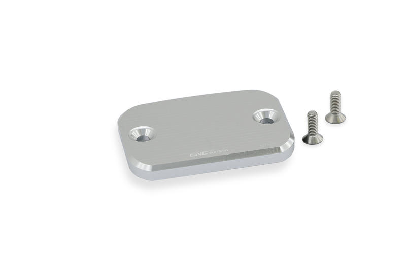 Front brake fluid reservoir cap - Streaks Argento