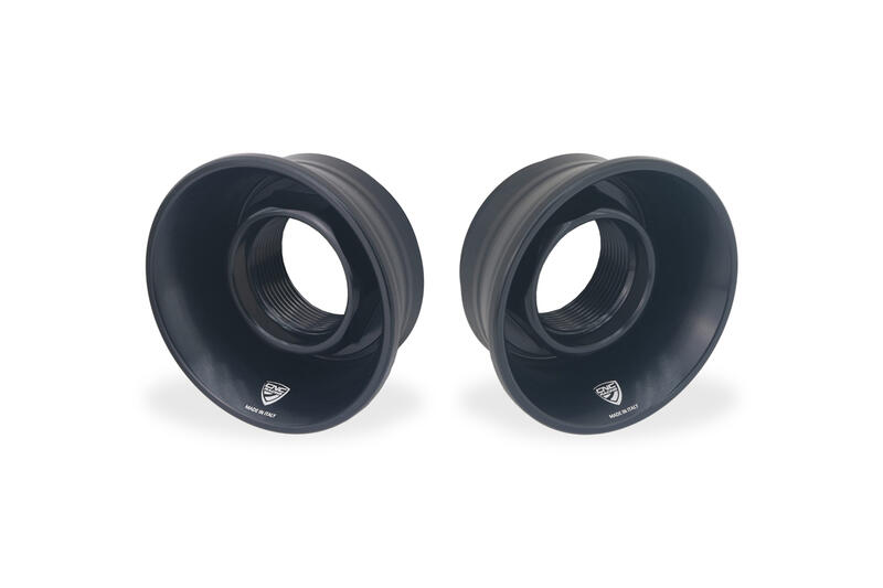 Tamponi protezione ruota posteriore Ducati - Edizione Race Nero/Nero