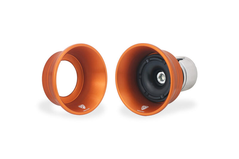 Tamponi protezione ruota anteriore KTM - RACE Arancio/Nero