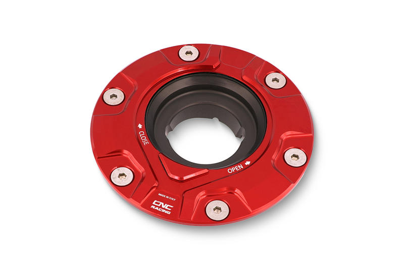 Tappo serbatoio carburante - flangia GEAR Rosso