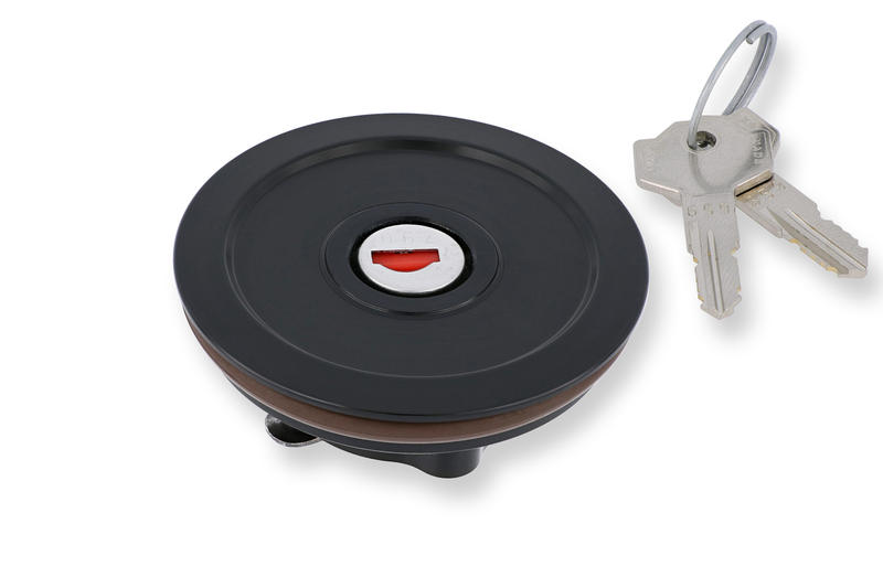 Tappo serbatoio carburante - chiusura Key Lock Nero
