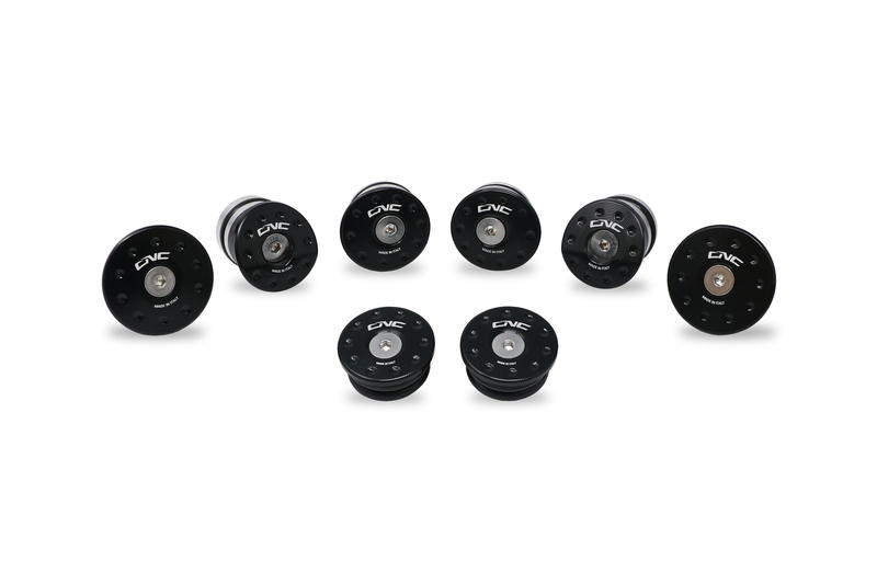 Frame cap sets MV Agusta Brutale Rivale Dragster Superveloce Nero