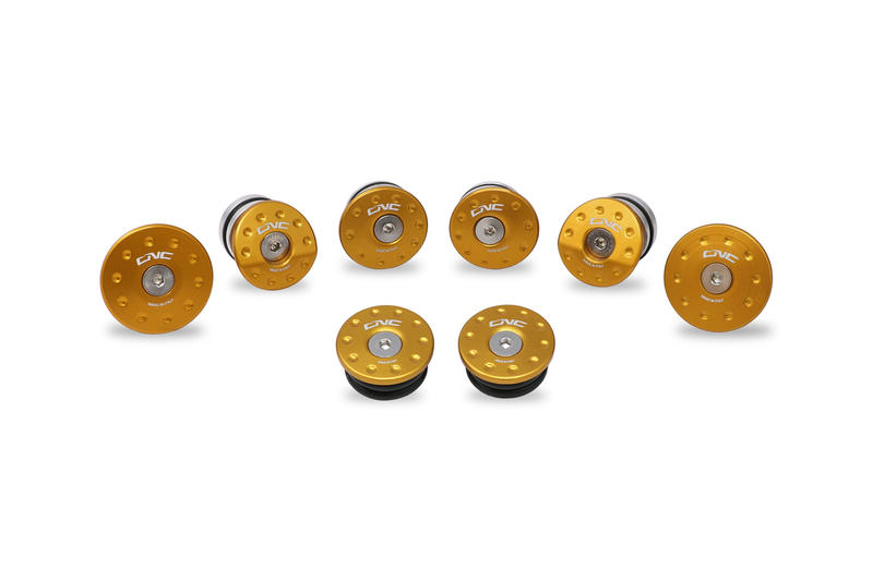 Frame cap sets MV Agusta Brutale Rivale Dragster Superveloce Oro