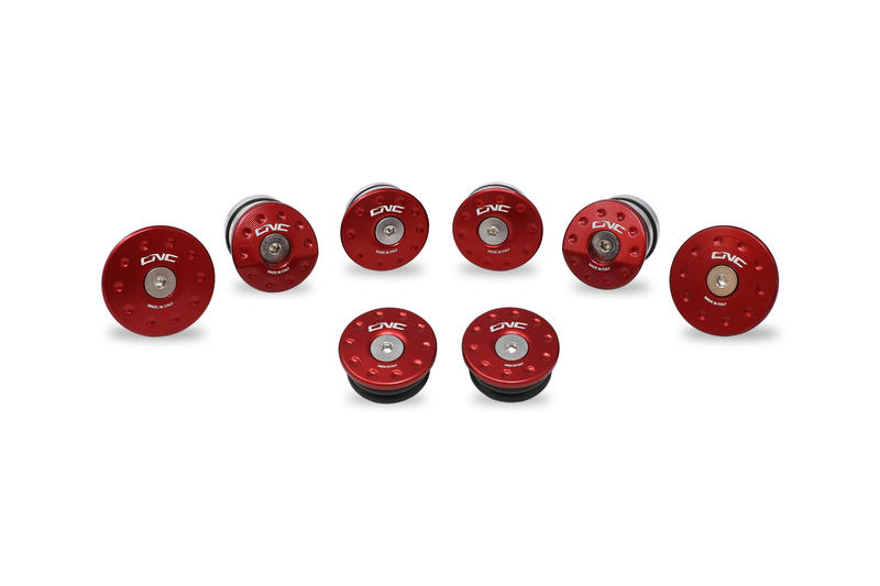 Frame cap sets MV Agusta Brutale Rivale Dragster Superveloce Rosso