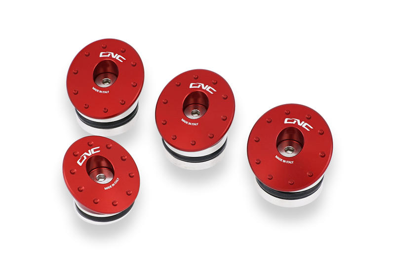 Tappi telaio Ducati Monster 821 1200 Rosso