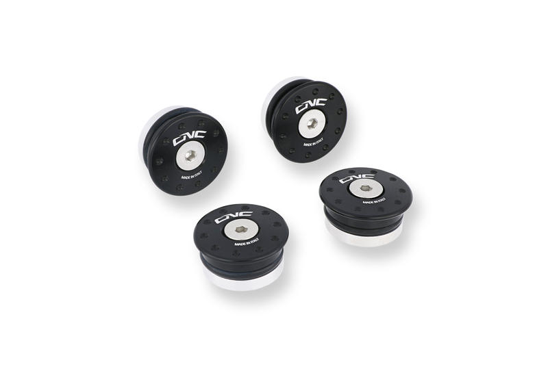 TAPPI TELAIO DUCATI MULTISTRADA 1260 - fori piccoli Nero