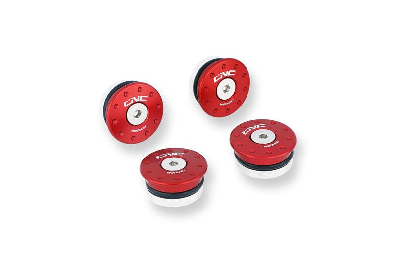 TAPPI TELAIO DUCATI MULTISTRADA 1260 - fori piccoli Rosso