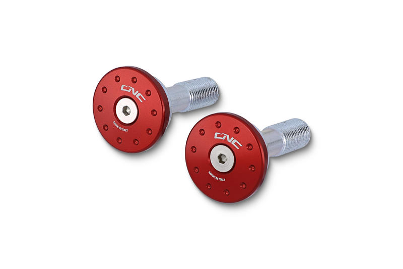 Kit tappi telaio Ducati Panigale e Streetfighter V4 - fori piccoli Rosso