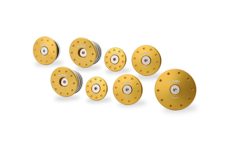 Frame caps kit Ducati Monster 937 Oro