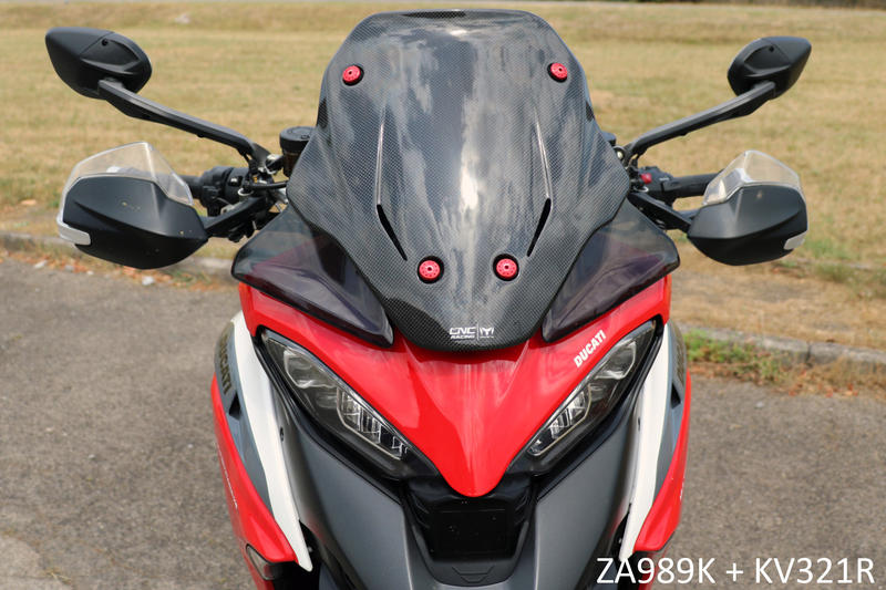 Cupolino Sport Ducati Multistrada V4 - Carbonio Lucido