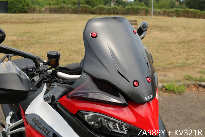 Cupolino Sport Ducati Multistrada V4 - Carbonio Opaco